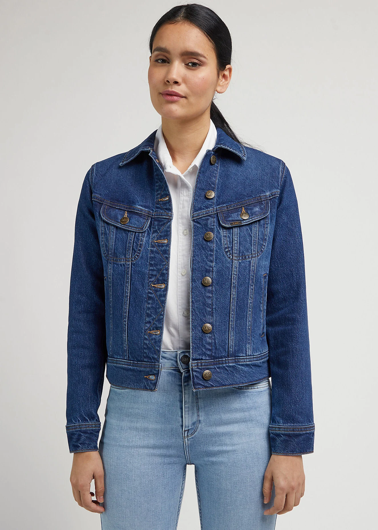 Lee Rider Jacket Blue Nostalgia