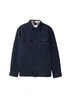 Tom Tailor Quilted Overshirt Sky Captain Blue