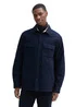 Tom Tailor Quilted Overshirt Sky Captain Blue
