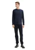 Tom Tailor Long Sleeved Shirt With Organic Cotton Sky Captain Blue