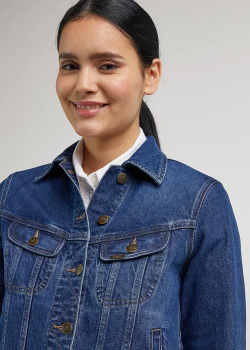 Lee Rider Jacket Blue Nostalgia