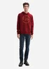 Tom Tailor Hoodie Print Burgundy Dark Red