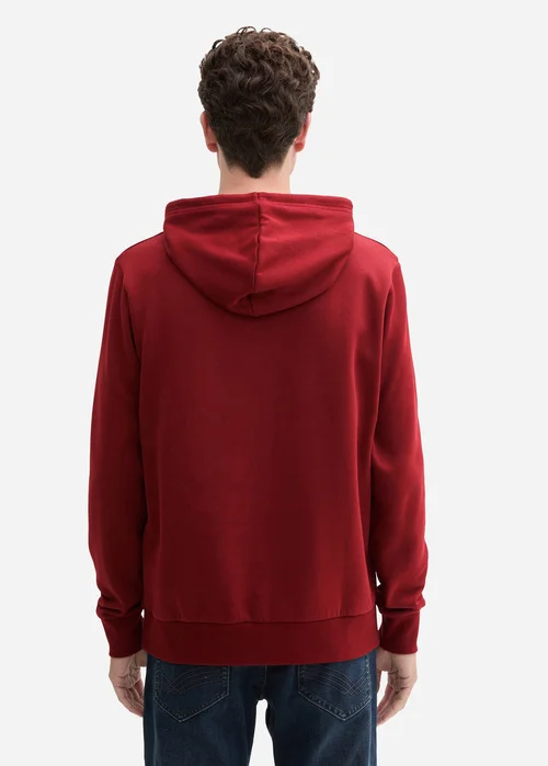 Tom Tailor Hoodie Print Burgundy Dark Red