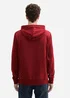 Tom Tailor Hoodie Print Burgundy Dark Red