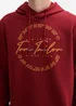Tom Tailor Hoodie Print Burgundy Dark Red