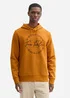 Tom Tailor Hoodie Print Peanut Butter Brown