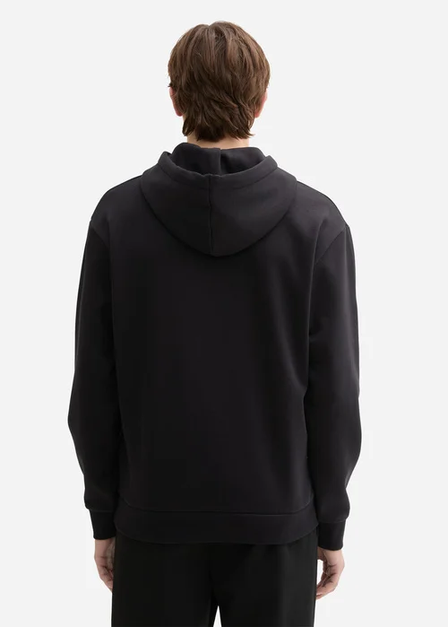 Tom Tailor Hoodie With Logo Details Black