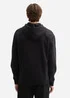 Tom Tailor Hoodie With Logo Details Black