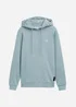 Tom Tailor Hoodie With Logo Details Light Grey Mint