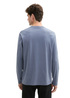 Tom Tailor Long Sleeved Shirt With Organic Cotton Dove Grey