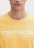 Tom Tailor C Neck T Shirt Peachy Orange - 1045940-37103