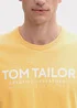 Tom Tailor C Neck T Shirt Peachy Orange