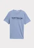 Tom Tailor C Neck T Shirt Dove Blue