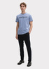 Tom Tailor C Neck T Shirt Dove Blue