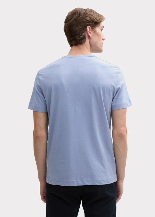 Tom Tailor C Neck T Shirt Dove Blue - 1045940-37533