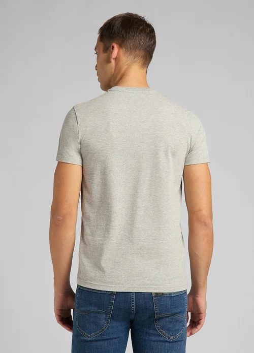 Lee Twin Pack Crew Greymele Navy