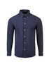 Cross Jeans Long Sleeve Shirt Navy 001 - 35253-001