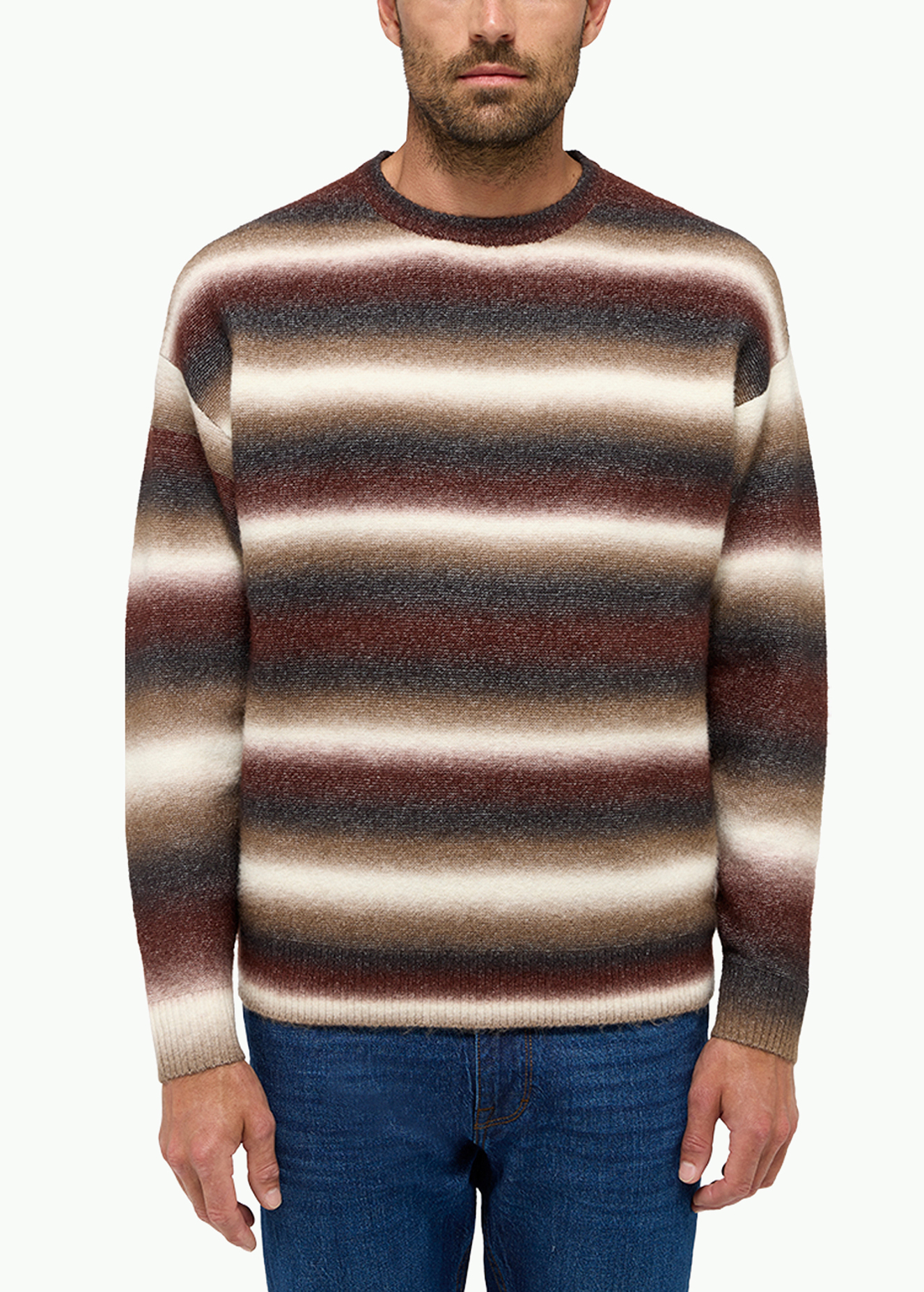 Mustang Bloomfield Greige Stripe