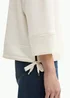 Tom Tailor Sweatshirt Whisper White