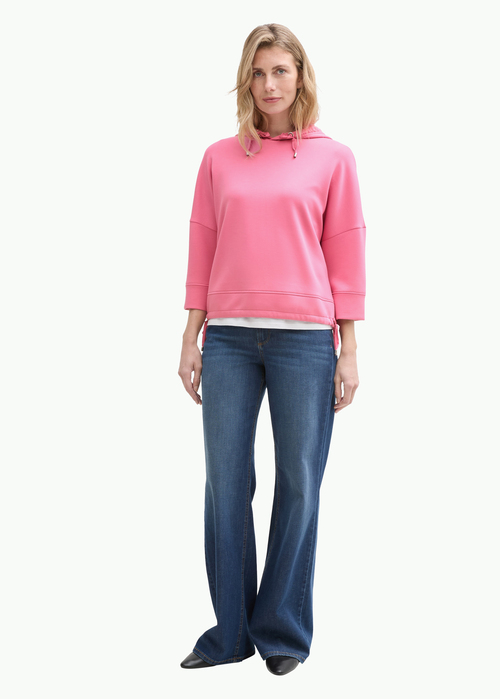 Tom Tailor Sweatshirt Bright Rose - LEE-STELLA-TAPERED