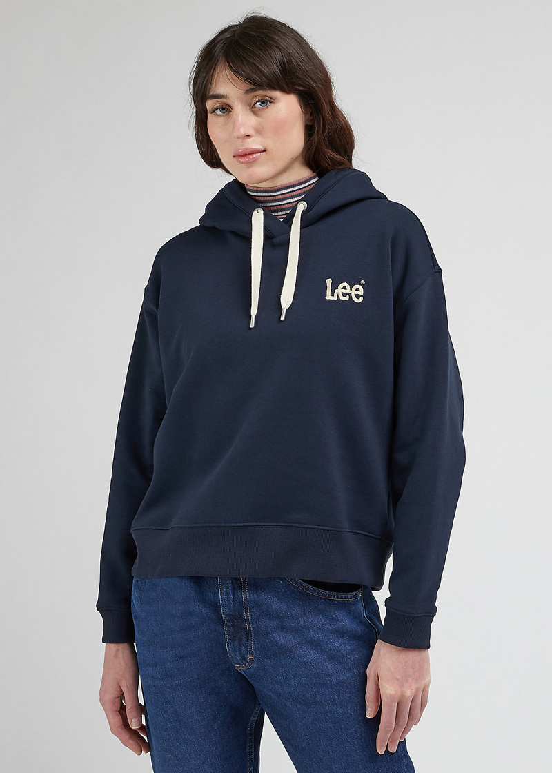 Lee Essential Hoodie Unionall Black - LEE-ESSENTIAL-HOODIE