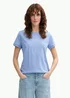 Tom Tailor C Neck T Shirt Flawless Blue