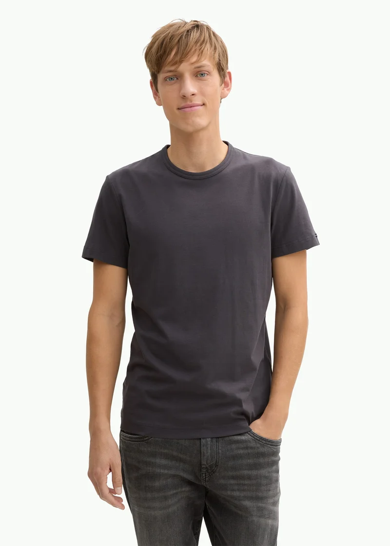 Tom Tailor T Shirt Tarmac Grey