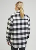 Lee Quilted Overshirt Charcoal Check