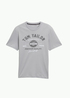 Tom Tailor T Shirt With A Logo Print Deep Grey