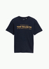 Tom Tailor T Shirt Logo Sky Captain Blue - W663HA114