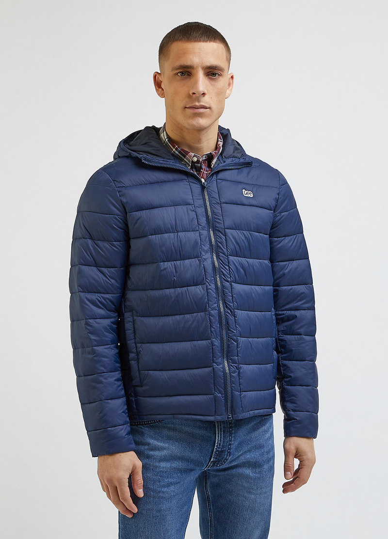 Lee Puffer Jacket Navy - L87HSZ35