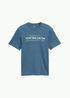 Tom Tailor T Shirt Logo Mystical Blue