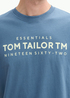 Tom Tailor T Shirt Logo Mystical Blue