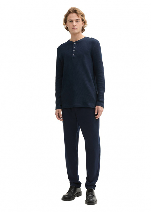 Denim Tom Tailor Sweatpants Navy - TOM-TAILOR-COLORFUL-NEP-TEE