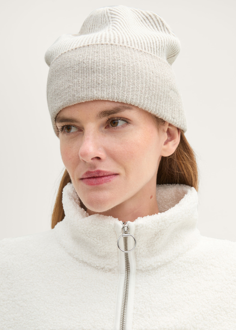 Tom Tailor Braided Beanie White - 1043014-35743