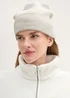 Tom Tailor Braided Beanie White