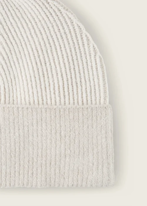 Tom Tailor Braided Beanie White