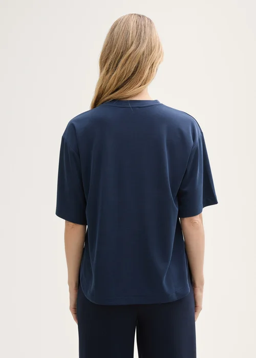 Tom Tailor Tee Sky Captain Blue