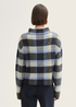 Tom Tailor Sweater Blue Check - 1042990-36271