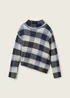 Tom Tailor Sweater Blue Check