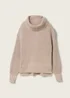 Tom Tailor Knit Turtleneck Sweater Cashew Beige Melange