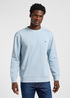 Lee Patch Crew Sweatshirt Concrete Gray - 112363879