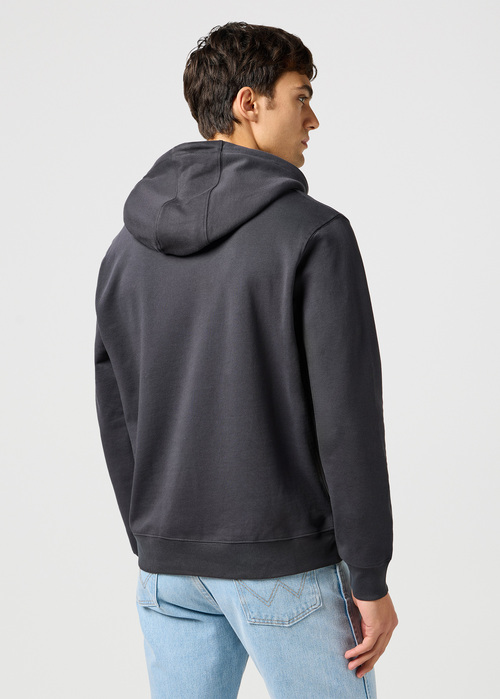 Wrangler Small Logo Hoodie Black