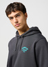 Wrangler Small Logo Hoodie Black - 112364094