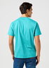 Wrangler Small Logo Tee Latigo Bay - 112362813