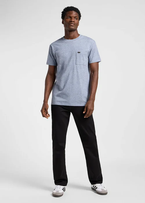 Lee Ultimate Pocket Tee Blue Mele