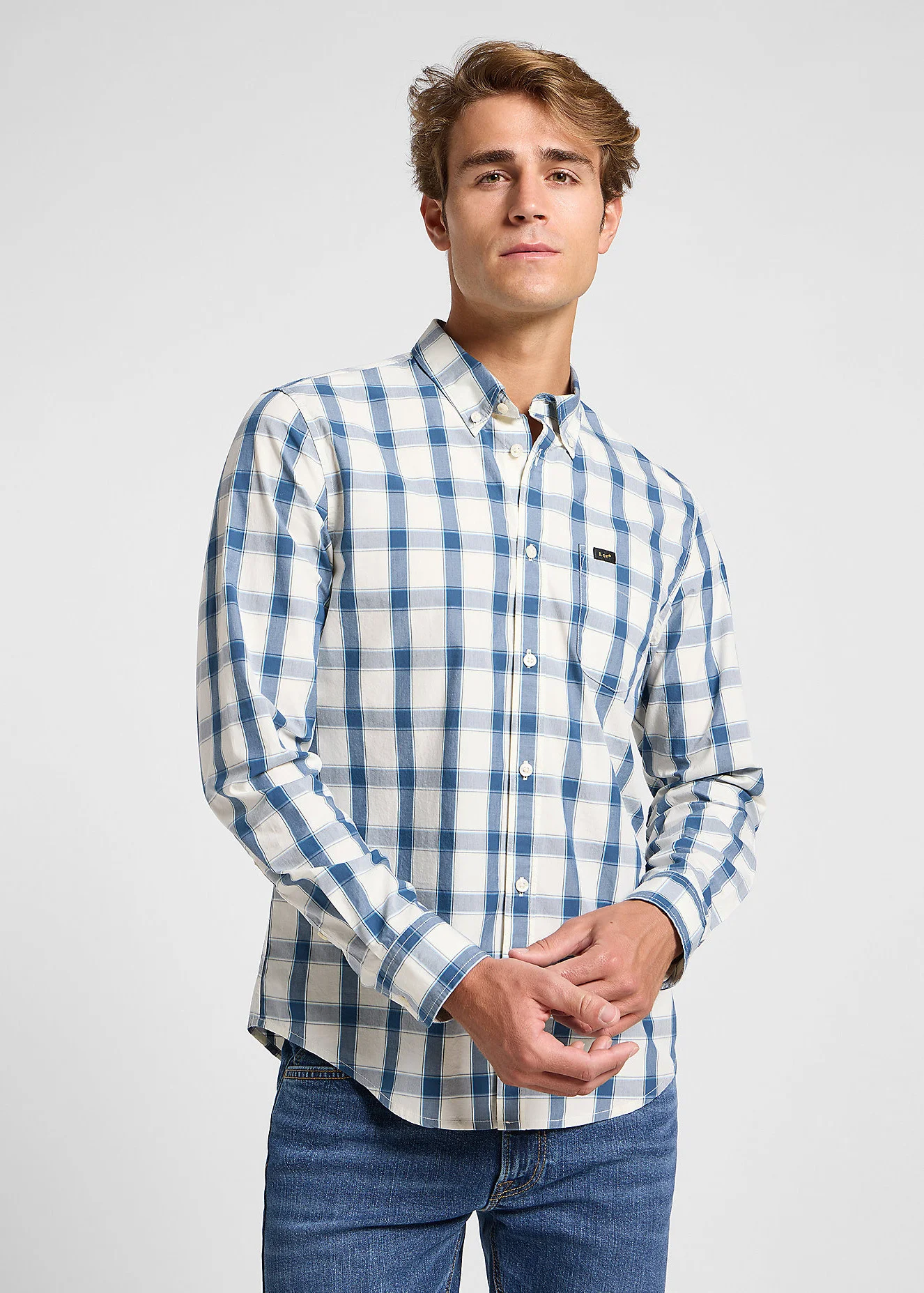 Lee Button Down Orion Check