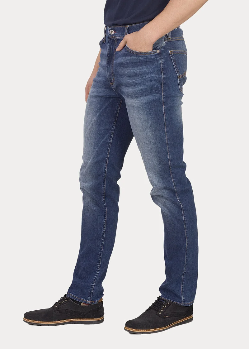 Mustang Tramper Tapered Denim Blue