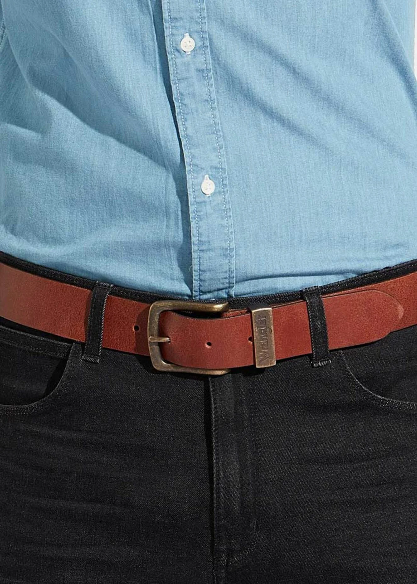 Wrangler Metal Loop Cognac