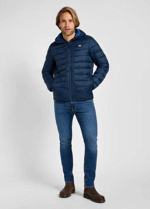 Lee Puffer Jacket Rivet Navy - 112355676